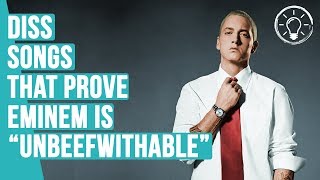 Why Rappers Are Terrified of Dissing Eminem Part 1 [upl. by Eadith]