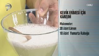 DrFeridun Kunaktan Kemik Erimesi İçin Karışım Tarifi [upl. by Marleen304]