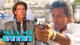 The Speedboat Chase  Miami Vice [upl. by Nodnal]