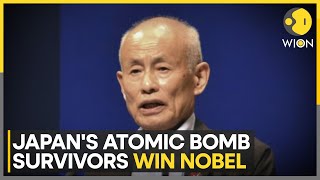 Japanese Atomic Bomb Survivors Group Nihon Hidankyo Wins Nobel Peace Prize  WION [upl. by Enid524]