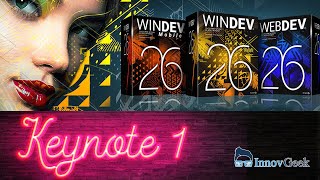 WINDEV Tour 26 Keynote 1 [upl. by Heilner]