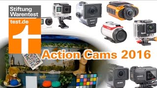 Test Action Cams 2016 Top vs Flop bei Bild Ton Stabilizer amp Handling [upl. by Suzette918]