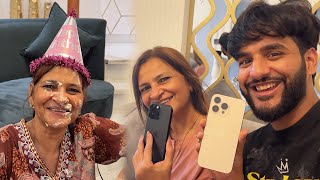 Mummy k Birthday pe aye 2 new Iphone 16 pro max😍￼ [upl. by Aronek]