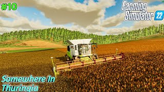 Load And Sell Round Bales  Sorghum Harvesting  Somewhere In Thuringia  Ep10 FS22 [upl. by Orabelle]