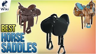 8 Best Horse Saddles 2018 [upl. by Linnet]