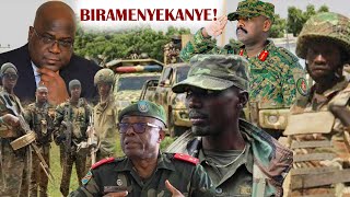 BYOSE HANZE🚨AMABANGA YA TSHISEKEDI NA MUSEVENI KU GUKUMIRA UMUVUDUKO WA M23🔥Gen MUHOOZIampTSHIWEWE [upl. by Katee]