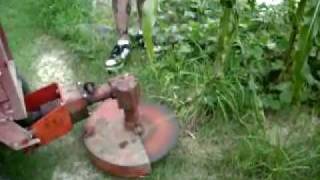 Gravely 816 Cutting Horse feed pt1 [upl. by Thibaut595]