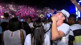 Réveillon 2016  Queima de fogos Copacabana HD 010116 [upl. by Allevon47]