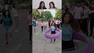 Nakshatra Fitness Hoops Spinning 100 Polypro hoops hoop jam hulahoopsindia [upl. by Linzer]