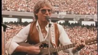 John Denver at Mountaineer Field [upl. by Artimas]