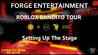 The Bandito Tour Stage Setup TwentyOnePilots  Roblox [upl. by Tram]