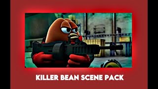 Killer Bean scene pack no 4k no cc [upl. by Atlee]