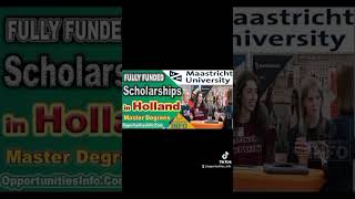 Maastricht University Scholarships in Holland 20252026 Fully Funded [upl. by Yerac499]