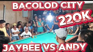 DUMAYO SA BACOLOD CITY 🎱 JAYBEE SUCAL VS ANDY BACOLOD 10202024 [upl. by Beckerman]