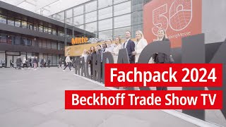 Fachpack 2024 Beckhoff Trade Show TV [upl. by Kiefer]