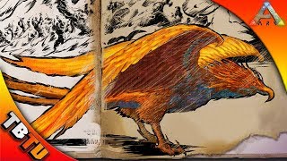 CAN YOU RIDE IT ARK PHOENIX DOSSIER REVIEW TAMEABLE BY FIRE Ark Survival Evolved [upl. by Derwood524]