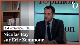 Nicolas Bay RN «Zemmour est un concurrent pas un adversaire» [upl. by Norted]