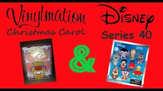 DISNEY Vinylmation A Christmas Carol amp DISNEY Series 40 Bag Clip [upl. by Barbarese921]