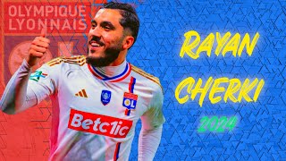 Rayan Cherki  Goals and Highlights Lyon 202324  HD [upl. by Ennazzus]