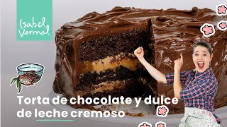 Torta de chocolate y dulce de leche cremoso [upl. by Moretta]