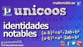 Identidades notables 01 SECUNDARIA 3ºESO matematicas factorizacion polinomios [upl. by Wiedmann540]