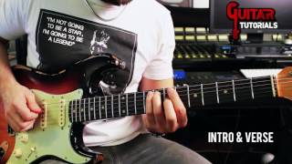 Belief John Mayer  Intro amp Chorus  Guitar Tutorial with Matt Bidoglia [upl. by Mera737]