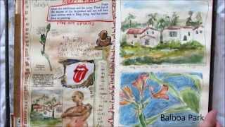 Sketchbook Flip quotreconstructed journalquot [upl. by Sturges383]