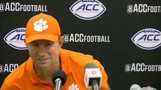 Clemson 29 Florida State 13 Dabo Swinney postgame [upl. by Susumu]