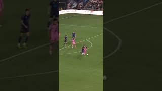 Lionel Messi Powerful Dribbles vs 5 Players 28092024 [upl. by Arehsat279]