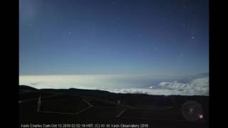 43 Ships caught on keck Observatory cam [upl. by Isborne]