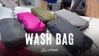 Wash Bag  an ultralight accessory for bright adventures [upl. by Nnylyar649]