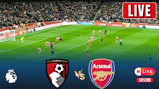 ARSENAL vs BOURNEMOUTH EPL Live  PREMIER LEAGUE 202425  VIDEO GAME SIMULATION [upl. by Nirrak]