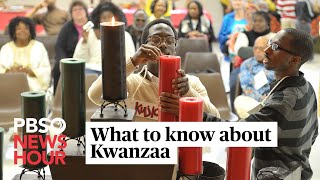 WATCH What to know about Kwanzaa [upl. by Willin]