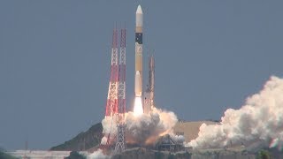 情報収集衛星打ち上げ成功 種子島、H2Aロケット [upl. by Eenaej774]