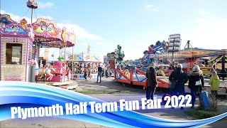 Plymouth Half Term Fun Fair 2022 [upl. by Zahc]