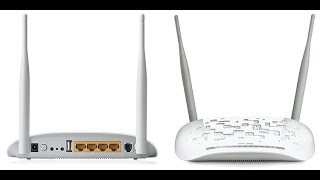 Tplink TDW8968 Router Setup [upl. by Quinby605]