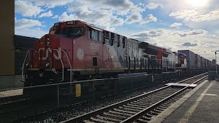 CN 148  3287 amp 3391 At Oshawa [upl. by Vod501]