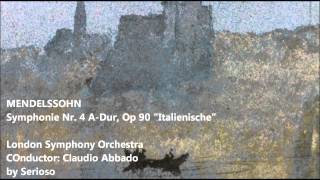 mendelssohnitalian symphony abbado [upl. by Yun273]