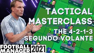 Tactical Masterclass  THE 4213 SEGUNDO VOLANTE with Tactic Download Football Manager 2021 FM21 [upl. by Nawyt]