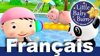 La chanson de la nage  Comptines  LittleBabyBum [upl. by Bohon]