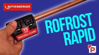 Rothenberger Rofrost Rapid Pipe Freezing Kit [upl. by Yart114]