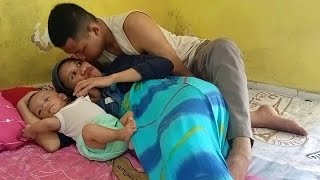 happy husband sweet husband loving wife Will play with child [upl. by Ahselef]