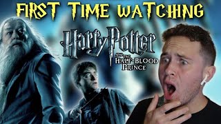 HARRY POTTER AND THE HALF  BLOOD PRINCE 2009  MOVIE REACTION  FIRST TIME WATCHING [upl. by Bouldon770]