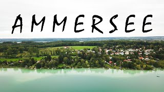 Lake Ammersee near MUNICH in 4K  Lakes in Germany 🇩🇪  4k Ultra HD [upl. by Hylan]