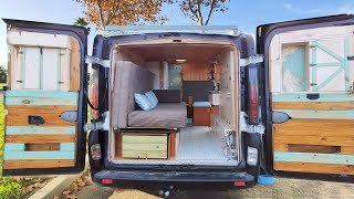 Furgoneta Camperizada para VIVIR y VIAJAR con BAÑO SECO Renault Trafic L1H1  Al Son de mi Furgón [upl. by Aromas]