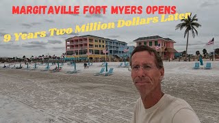 MargaritavillE Grand Opening on Fort Myers Beach [upl. by Shirk]