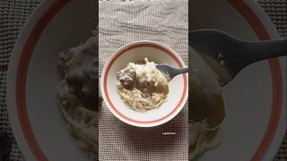 Creamy mushroom spaghetti  white sauce pasta recipe  creamy spaghetti recipe spaghettirecipe [upl. by Geller]