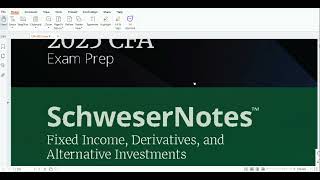 2025 CFA Level II Schweser Study Notes [upl. by Decker]