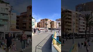 ☀️🌊🌴Paseo marítimo Juan Aparicio  Juan Aparicio promenade Torrevieja 🇪🇸 [upl. by Shere]