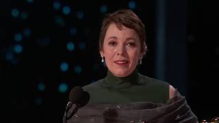 Olivia Colman Wins Best Actress for The Favourite  91st Oscars 2019 [upl. by Stutzman]